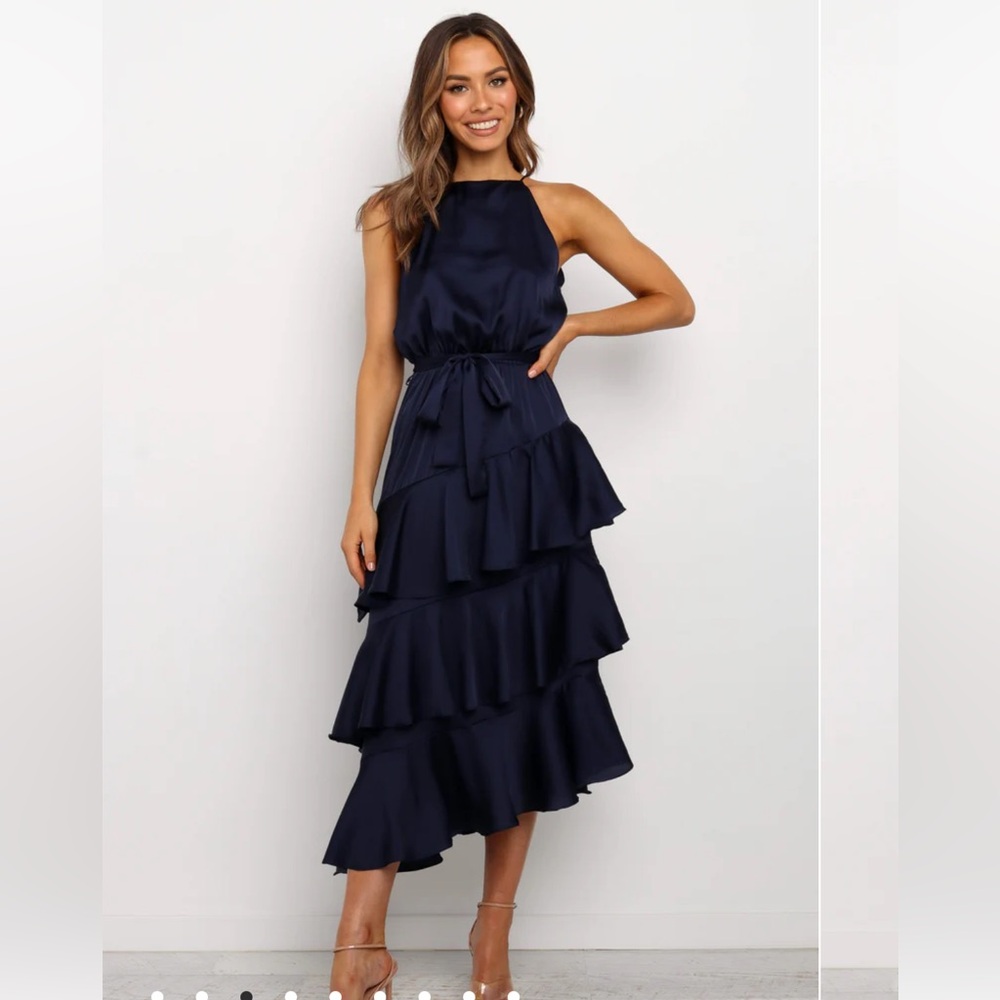 Petal and Pup- Seychelle Dress (Navy)